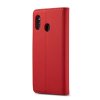 Samsung Galaxy A40 Etui med Kortholder Flip Rød