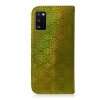 Samsung Galaxy A41 Etui Blomstermønster Guld