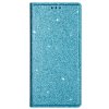 Samsung Galaxy A41 Etui Glitter Blå