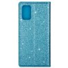 Samsung Galaxy A41 Etui Glitter Blå
