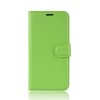 Samsung Galaxy A41 Etui Litchi Grøn