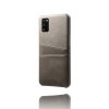Samsung Galaxy A41 Cover Kortholder til to kort Grå