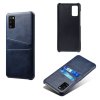 Samsung Galaxy A41 Cover Kortholder til to kort Mørkeblå
