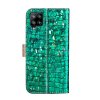 Samsung Galaxy A42 5G Etui Krokodillemønster Glitter Grøn