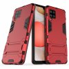 Samsung Galaxy A42 5G Cover Armor Stativfunksjon Rød