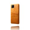 Samsung Galaxy A42 5G Cover Kortholder til to kort Orange