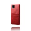 Samsung Galaxy A42 5G Cover Kortholder til to kort Rød