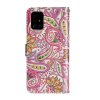 Samsung Galaxy A51 Etui Motiv Lyserød Blomstermønster