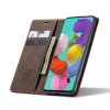 Samsung Galaxy A51 Etui Retro Flip Mørkebrun
