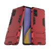 Samsung Galaxy A51 Cover Armor Stativfunksjon Rød