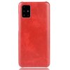 Samsung Galaxy A51 5G Cover Litchi Rød