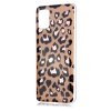 Samsung Galaxy A51 Cover Marmor Leopardmønster