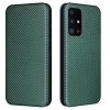 Samsung Galaxy A52/A52s 5G Etui Kulfibertekstur Grøn