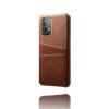 Samsung Galaxy A52/A52s 5G Cover Kortholder til to kort Brun