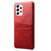 Samsung Galaxy A53 5G Cover med Kortholder til to kort Rød