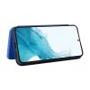 Samsung Galaxy A54 5G Etui Kulfibertekstur Blå