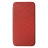 Samsung Galaxy A54 5G Etui Kulfibertekstur Rød