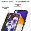 Samsung Galaxy A54 5G Cover Blomstermønster Lilla Begonia