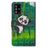 Samsung Galaxy A71 Etui Motiv Panda i BambuTræd