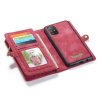 Samsung Galaxy A71 Mobilplånbok Löstagbart Cover Rød