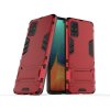 Samsung Galaxy A71 Cover Armor Stativfunksjon Rød