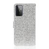 Samsung Galaxy A72 Etui Glitter Stribe Sølv