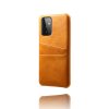 Samsung Galaxy A72 Cover Kortholder til to kort Orange