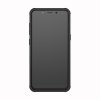 Samsung Galaxy A8 2018 Stötsäkert Cover DäckMønster Stativ Sort