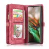 Samsung Galaxy Note 10 Mobilplånbok Löstagbart Cover Rød
