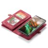 Samsung Galaxy Note 10 Mobilplånbok Löstagbart Cover Rød