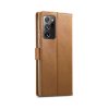 Samsung Galaxy Note 20 Etui med Kortholder Lysebrun