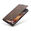 Samsung Galaxy Note 20 Ultra Etui Retro Flip Mørkebrun
