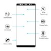 Samsung Galaxy Note 8 Skærmbeskytter i Hærdet Glas Full Size 3D Välvd Sort