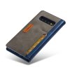Samsung Galaxy S10 Etui Kortholder Udenpå Blå