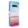 Samsung Galaxy S10 Etui Motiv Färgglad Himmel