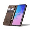 Samsung Galaxy S10 Lite Etui Retro Flip Mørkebrun