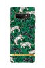 Samsung Galaxy S10 Plus Cover Green Leopard