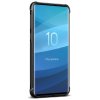 Samsung Galaxy S10 Plus Cover TPU Børstet Kulfibertekstur Sort