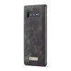 Samsung Galaxy S10E Mobilplånbok Bondet læder Löstagbart Cover Grå