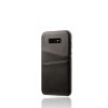 Samsung Galaxy S10E Cover PU-læder Kortholder Sort