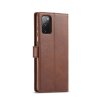 Samsung Galaxy S20 FE Etui med Kortholder Stativfunktion Mørkebrun