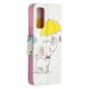 Samsung Galaxy S20 FE Etui Motiv Elefant med Paraply
