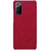 Samsung Galaxy S20 FE Etui Qin Series Rød