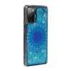 Samsung Galaxy S20 FE Cover Glitter Motiv Blå Mandala