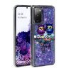 Samsung Galaxy S20 FE Cover Glitter Motiv Ugglor