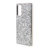 Samsung Galaxy S20 FE Cover Glitter Sølv