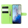 Samsung Galaxy S20 Etui Litchi Grøn