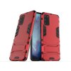 Samsung Galaxy S20 Plus Cover Armor Stativfunksjon Rød