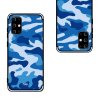 Samsung Galaxy S20 Plus Cover Camouflage Blå