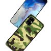 Samsung Galaxy S20 Plus Cover Camouflage Lysegrøn